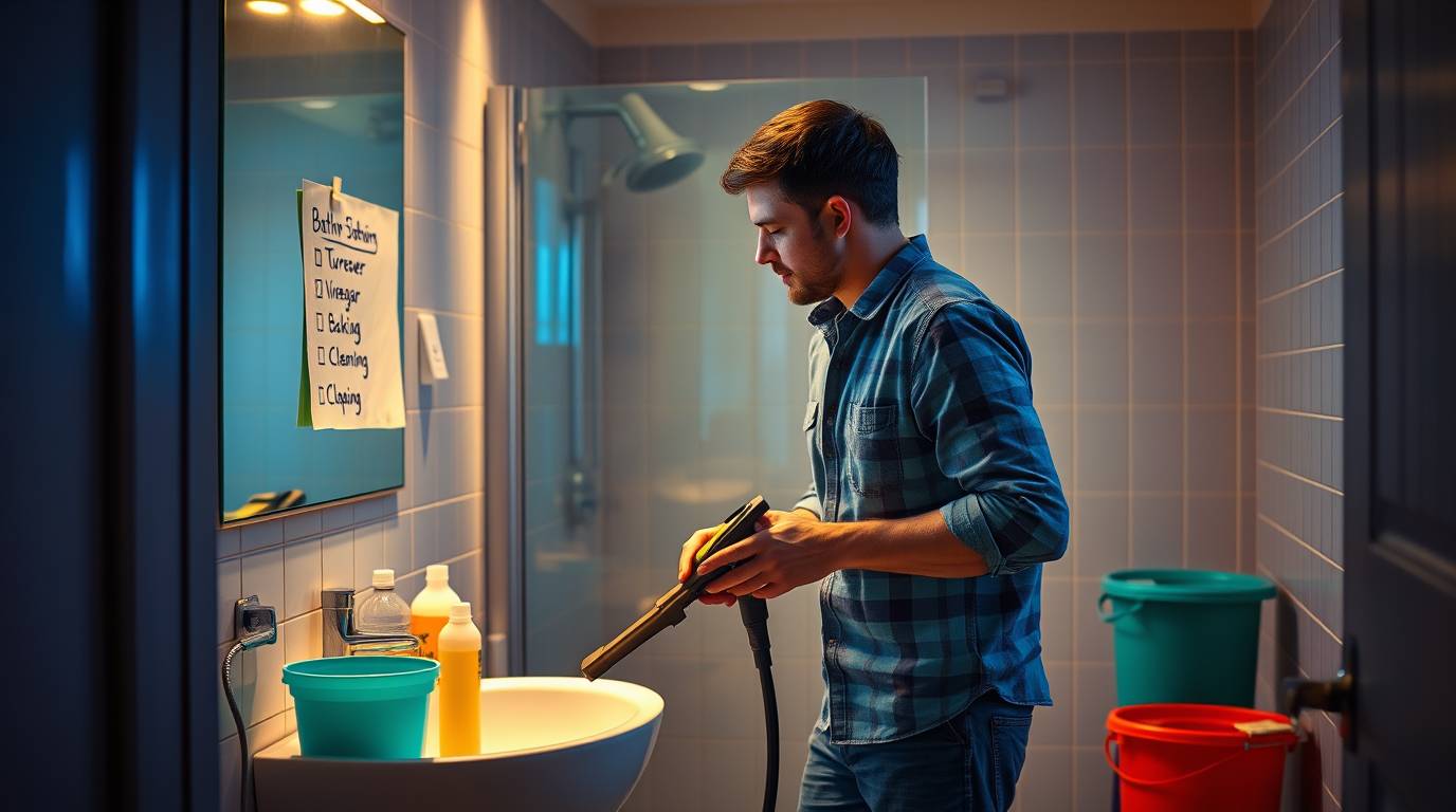 Bathroom Turnover Cleaning Checklist