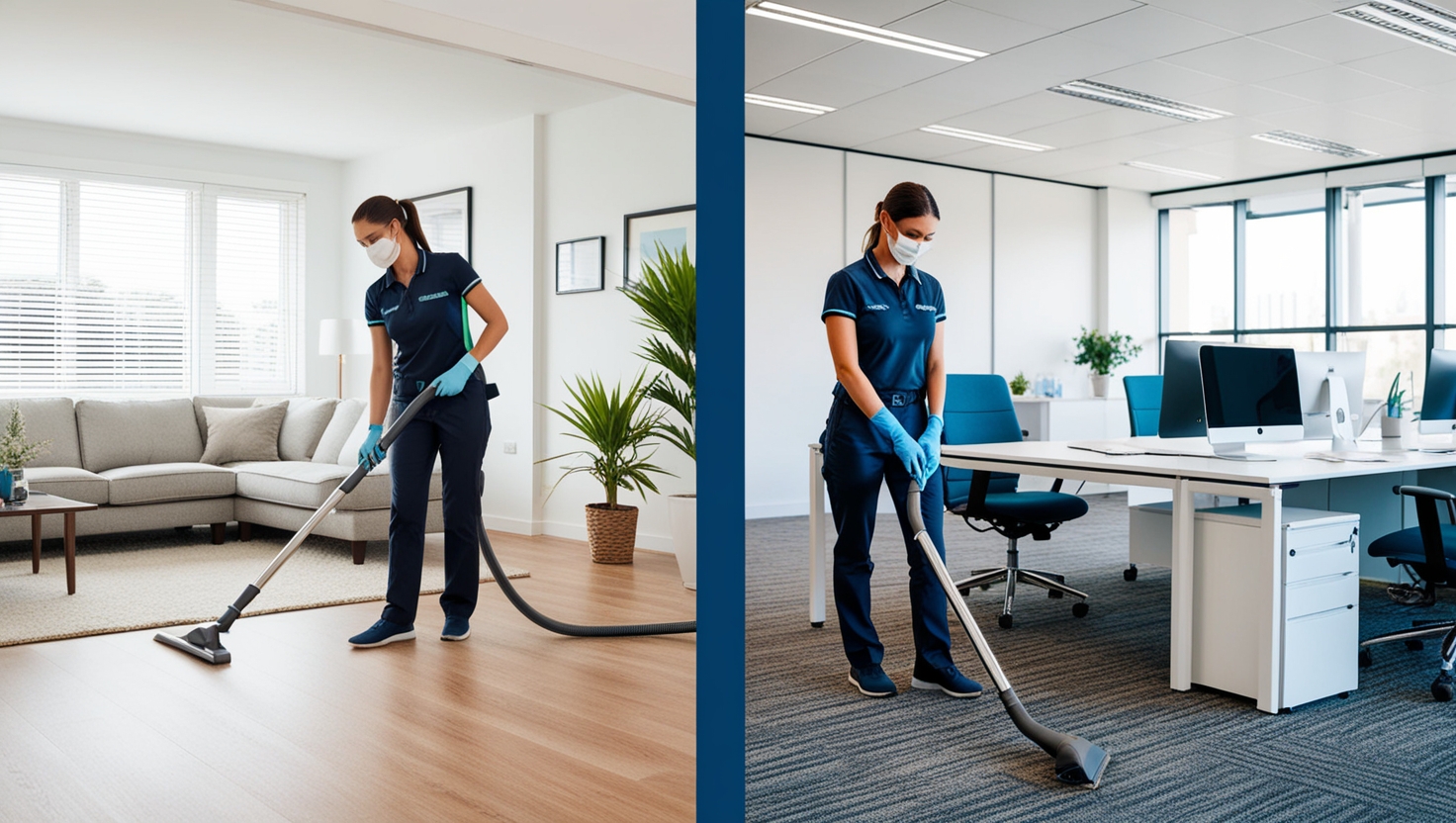 Residential vs. Commercial Cleaning: What's Different?