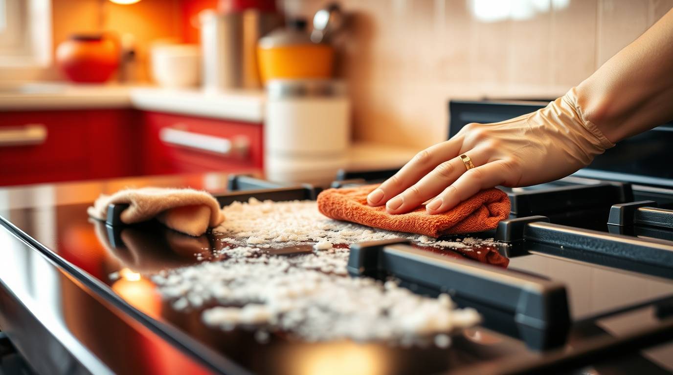 Stovetop Cleaning