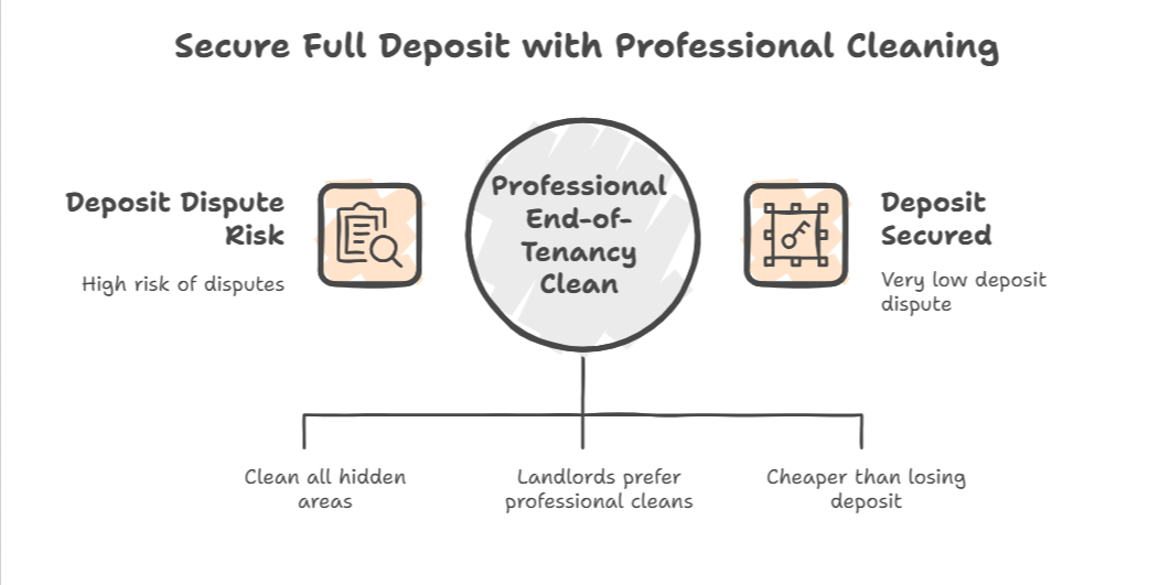 Real Facts About End of Tenancy Cleaning vs Regular Cleaning in London